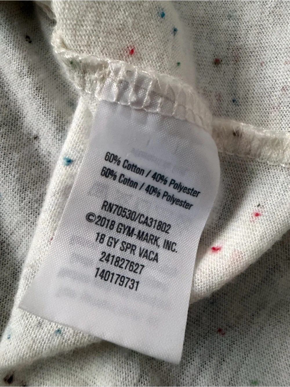 Gymboree Cream Crisscross Back Tank Top